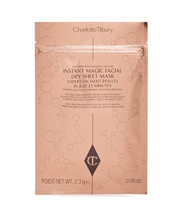 CHARLOTTE TILBURY INSTANT MAGIC FACIAL DRY SHEET MASK SINGLE MASK