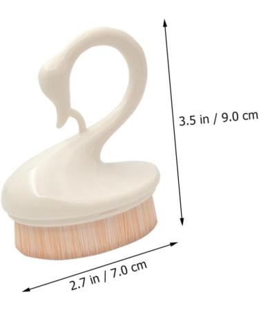 1pc Makeup Brush Liquid Foundation Applicator Foundation Brush Blending Liquid Powder Brush Face Brush Blending Beauty Brush Plastic Abs Miss Cosmetic White Beauty Products - Buy Online on GoSupps.com