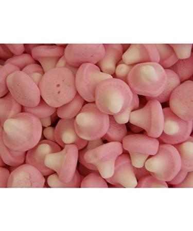 Foam Mushrooms 500g Share Bag by The Gourmet Sweet Company