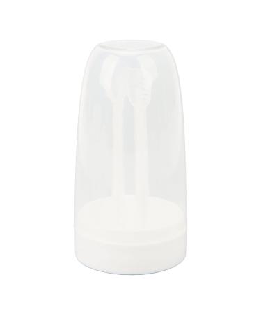 Baby-tongue cleaner baby toothbrush plastic-silicone baby toothbrush with 54 x 54 x 103 mm (2.13 x 2.13 x 4.06 inches) Storage box for 0 to toothbrush