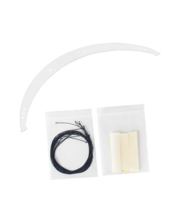 Housoutil 1 Set Measuring ruler cosmetic tool balance ruler tools eyebrow shape Acrylic positioning ruler ink line eyebrow face ruler level ruler eyebrow