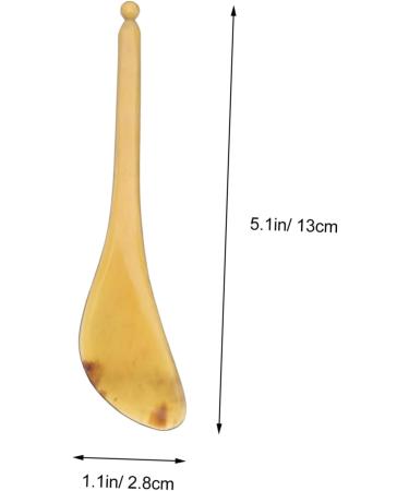 FOMIYES 1pc Massage Board Spatula Scraper Gua Sha Board Facial Massager Guasha Stick Horn Massage Comb Eye Massagers Ox Horn Tool Gua Sha Tool Guasha Massage Pen Spoon Tendon Stick Face - Buy Online on GoSupps.com