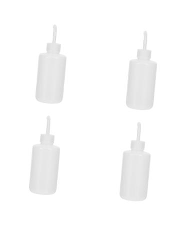 Angoily Angoily Set of 4 Eyelash Extension Cleaning Bottles Eye Wash Water Bottle for Salons ABS Transplant Supplies 250ml