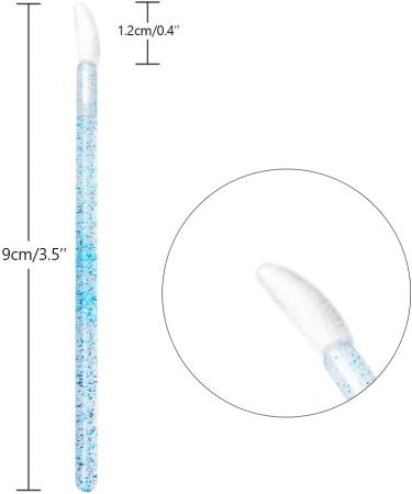 G2PLUS 100 PCS Disposable Lip Brushes - Multi-colored Disposable Lip Wands - Crystal Lipstick Lip Applicator Wands for Lips Eyes and Makeup Application 100PCS Multi-colored - Buy Online on GoSupps.com
