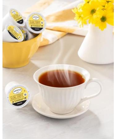 Twinings Earl Grey K-Cups for Keurig | Caffeinated Black Tea Enhanced with Bergamot Citrus | 56 Count (Pack of 1) | Enjoy Hot or Iced - Buy Online on GoSupps.com