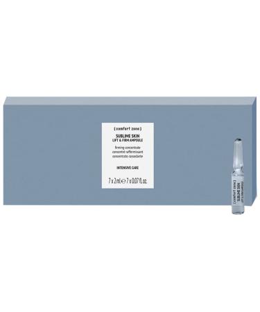 comfort zone Sublime Skin Lift & Firm Ampoules With Anti-Wrinkle Peptide And Macro Hyaluronic Acid Firm Plump And Smooth 7 ct.