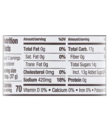 Al Amin Foods Honey BBQ Sauce - Sweet with Gentle Heat - 12 fl.oz (355g) - Buffalo Wild Wings - Buy Online on GoSupps.com