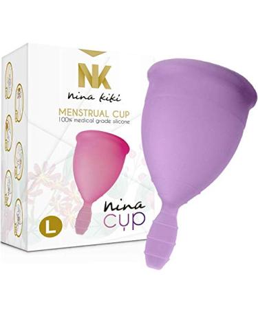 Nina Kik Menstrual Cup Size L Purple - 100 g