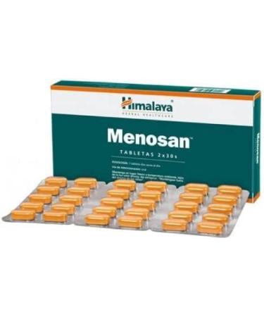 Puritans Menosan Tablets Gree 30 Count Pack of 2 Green
