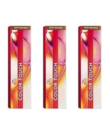 Wella 3 pack Color Touch 60 ml Vibrant Reds P5 55/65