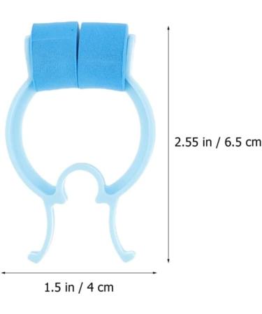16Pcs Healeved Nose Cuffs - Stop Nosebleeds & Epistaxis Clips | EVA Foam Nose Bleed Stopper for First Aid - Blue - Buy Online on GoSupps.com