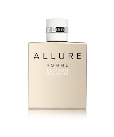 Chanel Allure Homme Edition Blanche Eau De Toilette Spray 150ml Cedar Fresh Lemon Vanilla 5.07 Fl Oz (Pack of 1) - Buy Online on GoSupps.com