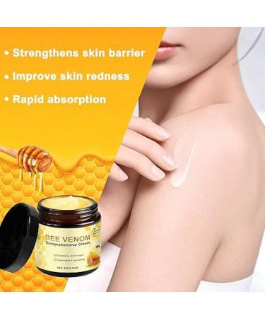 Bee Venom Comprehensive Cream 2025 Professional Bee Venom Skin TreatmentCream Wrinkle Removal Anti-Aging Moisturizing(2PCS) - Buy Online on GoSupps.com