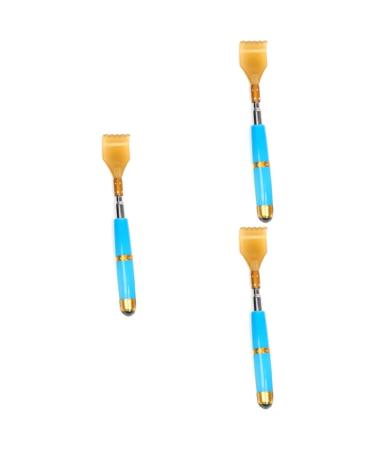 minkissy 3 x Telescopic Back Scratcher Body Scratcher Back Scratcher Extendable Back Scratcher Massage Dutiful Son