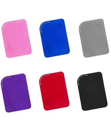 Buy Gray Silicone Heat Travel Mat - Anti-Heat Pad for Hair Straighteners & Curling Irons | Ideal for Hot Styling Tools - Worldwide Shipping - Buy Online on GoSupps.com