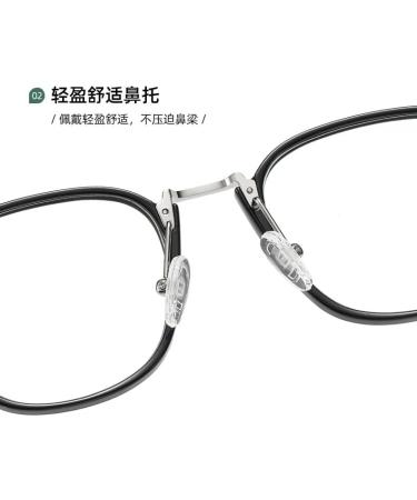Metal Temples TR90 Blue Light Blocking Glasses for Men & Women - UV Protection Computer & Reading Glasses - 51mm Tea Frame - Buy Online on GoSupps.com