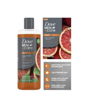 The Perfect Men+Care Plant-Based Cleansing for Your Hair Body Face & Shaving + King Combo QR Code (Showergel & Soap Uplifting Combo(1 Each)) Showergel & Soap Uplifting combo( 1 each)