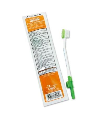 Toothette  Oral Care Single Use Suction Toothbrush System with Perox-A-Mint Solution