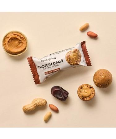 foodspring - Protein Balls Creamy Filling Variety Pack - 12 assorted 40g protein snacks in the flavors: Hazelnut-Cocoa and Peanut Cream - Buy Online on GoSupps.com