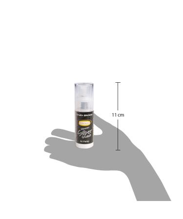 G nthart BackDecor Silver Dust Glitter Pump Spray - Edible Shiny Silver Glitter Effect 10g for Baking & Decorating - Buy Online on GoSupps.com