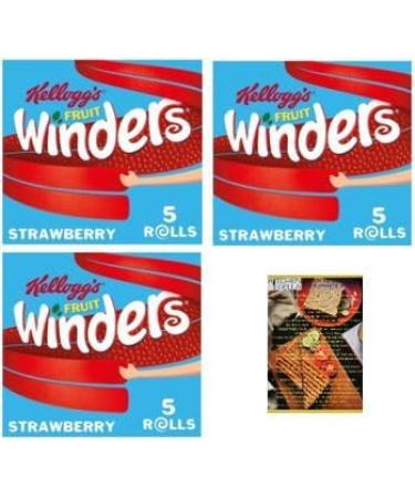 Fruit Winders Strawberry x3 Packs and Kitchenfella Top Movie Treats - Buy Online on GoSupps.com