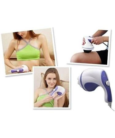 Relax and Tone Body Massage Device - Versatile Massage Belt for Weight Loss Muscle Building & Relaxation | 4 Attachments for ABS Shoulders Hips Thighs & More - Buy Online on GoSupps.com