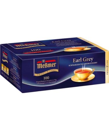 Messmer ProfiLine Earl Grey 100 x 1.75 g 1er Pack (1 x 175 g)