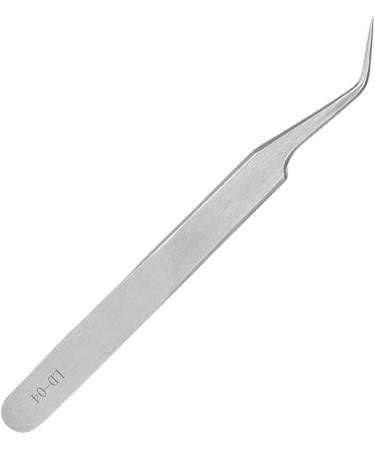 Eyebrow Tweezers Optional Fine Processing Smooth Lines High Strength Eyelash Tweezers Flexible Stylist Laboratory for Electronics(Silver Curved Tweezers LD04) Silver Curved Tweezers Ld-04 - Buy Online on GoSupps.com
