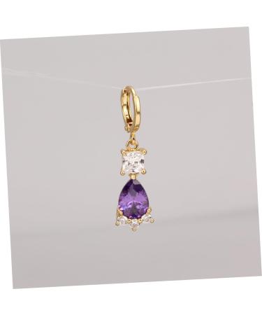 COHEALI 2 Pairs Earings for Women Women s Earrings Post Earrings for Women Womens Earrings Zircon Ear Rings Small Fresh Earrings Women Ear Rings Miss Purple Small and Fresh Jewelry Purplex3pcs mediumx3pcs - Buy Online on GoSupps.com