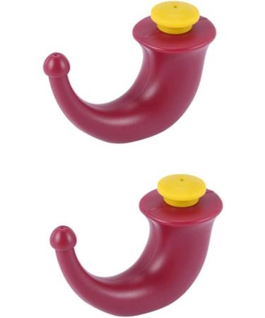 Tovmekdjn 3 Pcs Yoga Nasal Neti Pot Rinsing Nose Wash System Sinus Irrigation Sinuses 200ML - Buy Online on GoSupps.com