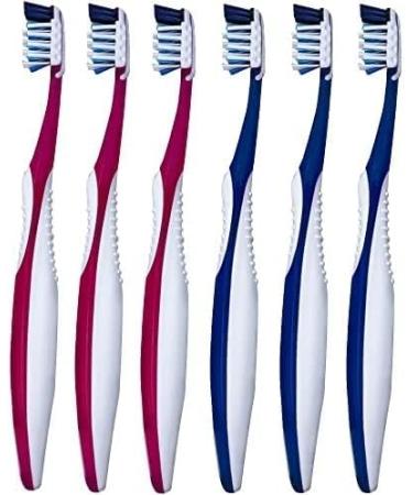 Oral-B Pro-Health CrossAction Toothbrush 35 Soft - Pack of 6 (Colors Vary) - Buy Online on GoSupps.com