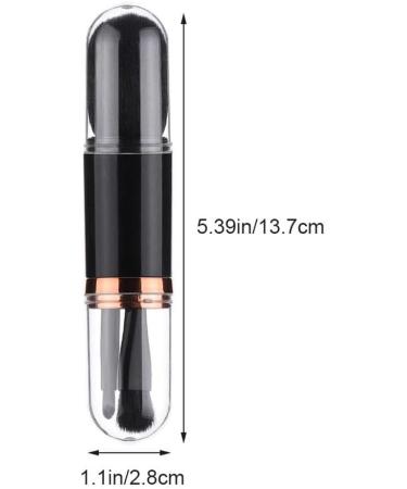 dijiusidy Retractable Makeup Brush Set Multifunctional Double Head Travel Contouring Blending Brushes Face Tool for Professional No.1 - Buy Online on GoSupps.com