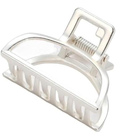 Hair Clips Clip Simple Alloy Small Grab Clip Bath Clip Hair Claw Hair Accessories(Color:H120 bright silver) - Buy Online on GoSupps.com