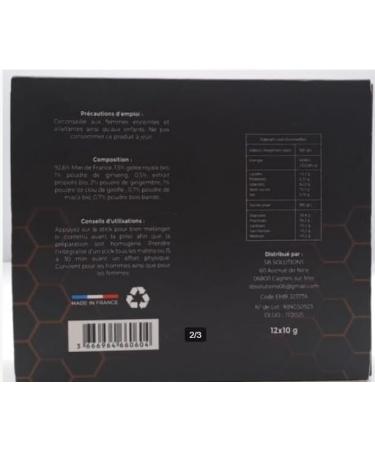 King Kong Honey: Boost your vitality and energy! Made in France. Pack of 3-6 - 9 Sticks (6 SACHETS) - Buy Online on GoSupps.com