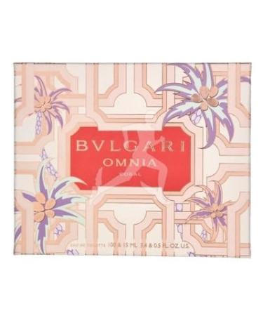 BVLGARI Omnia Coral Spring Giftset for Women - Edt Spray 3.4 oz + 0.5 oz Spray - Elegant Perfume for Women - Luxurious Fragrance Set - Buy Online on GoSupps.com