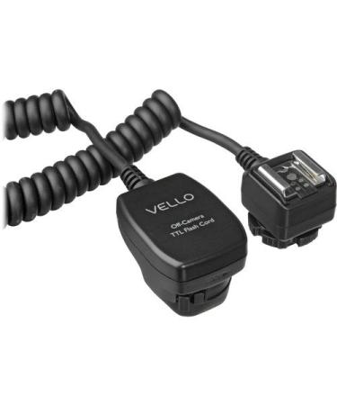 Vello Off-Camera TTL Flash Cord for Canon Cameras (6.5')