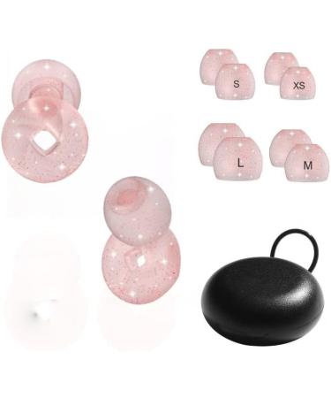 Pink Glitter Ear Plugs for Sleeping, Noise Reduction, Anti-Snoring, Swimming & Sports - Buy Online on GoSupps.com