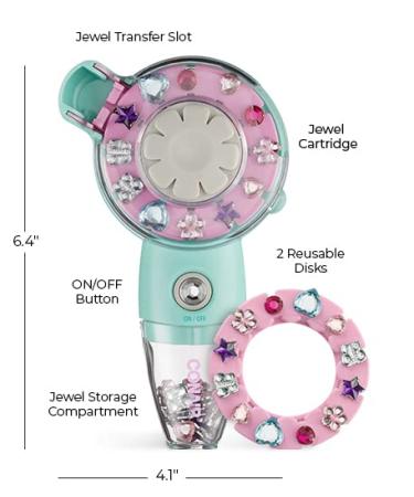 Conair Quick Gems Hair Jeweler: Add Sparkle to Your Hair Easily - Multi - Buy Online on GoSupps.com