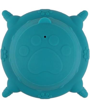Puppy Milk Feeder 235ml | Silicone Milk Shell with Suction Cups | Ideal Newborn Pet Feeding Station | Kitten & Puppy Care | Cyan Color - Buy Online on GoSupps.com