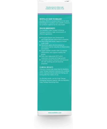 Neofollics Scalp Therapy Shampoo - 250 ml - Improves overall scalp health relieves itching and irritation and controls dandruff and flaking - Buy Online on GoSupps.com