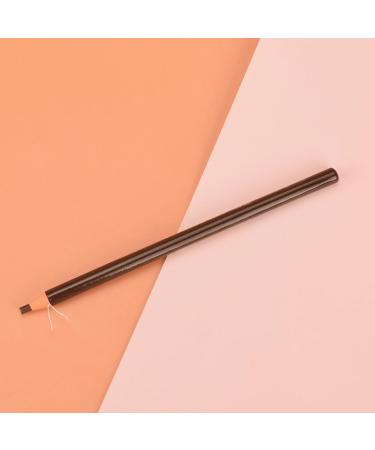 Eyebrows Pen Lightweight Long Lasting Sweat Proof Crayons Eyeshadow Cosmetic Brush Tool Easy Control Dark Coffee - Buy Online on GoSupps.com