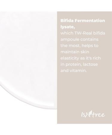 Isntree TW-Real Bifida Ampoule Anti-Ageing Serum Against Wrinkles with Bifida Ferment Lysate (50 ml) - Buy Online on GoSupps.com