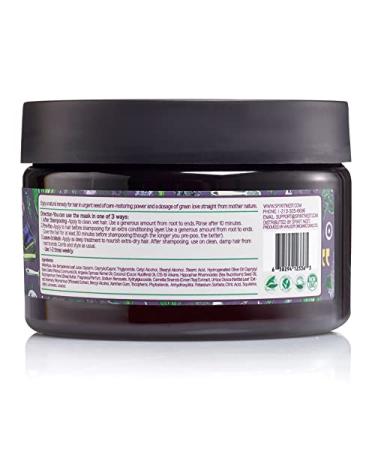 Natural Vegan Organic Hair Mask for Dry Damaged Hair and Growth 250ml - Anti-Frizz Treatment for Curly and Wavy Hair - Spirit Nest Divine Scent - Mother's Day Gift - Buy Online on GoSupps.com
