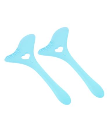 Beatifufu 2 Pcs Eyelash Stamp Bottom Lash Stamp Tool for Women Makeup Eyeliner Stamp Tool Sample Massage