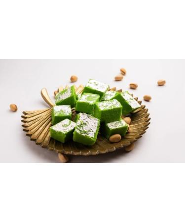 Festival Special Premium (Green Pista Barfi 250g) Delicious Indian Traditional Sweets To Sweeten Up Your Celebration Best Gift For All Occasions Marriage Diwali Holi Raksha Bandhan Sold By Kidzbuz - Buy Online on GoSupps.com