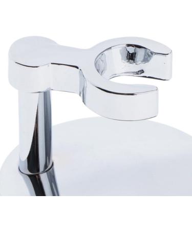 Predolo Stable Shaving Razor Support Base - Premium Silver Design for Classic Shaving | International Shipping Available - Buy Online on GoSupps.com