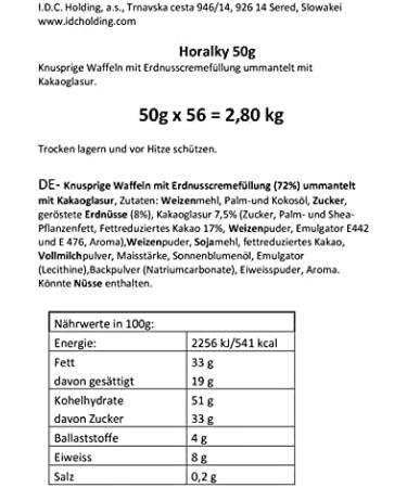 Sedita Horalky seats 56x50 g - Buy Online on GoSupps.com