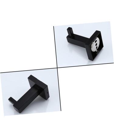 Alipis Towel Hooks Matte Black Coat Hooks for Wall Towel Hanger Hook up Thicken Hook Rack - Buy Online on GoSupps.com