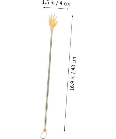 Beavorty 18 PTH Finger Tickling Massage Device | Wooden Telescopic Back Scratcher & Collapsible Massager Tool - Buy Online on GoSupps.com