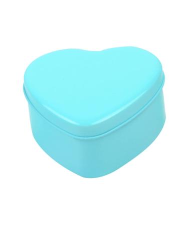 Anneome 15pcs Box Candy for Goodie Bags Candy Case Chocolate Tins Mint Chocolate Box Dry Food Bride Tin Can 9*9*4.5cm Blue